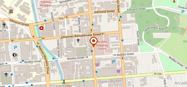 Map showing where BONCOSMO PURIFIED WATER is